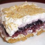 Blueberries and Cream Cheese Dessert Recipe Image