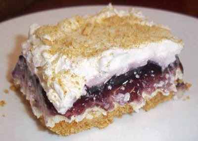 Blueberries and Cream Cheese Dessert