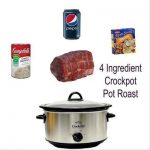 4 Ingredient Crockpot Pot Roast Recipe Image