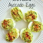 Deviled Avocado Eggs Recipe Image