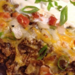 BEST TACO LASAGNA EVER Recipe Image