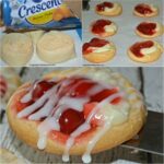 Mini Cherry Cheese Danishes Recipe Image