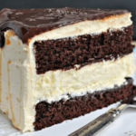 Salted Caramel Chocolate Cheesecake Cake Recipe Image