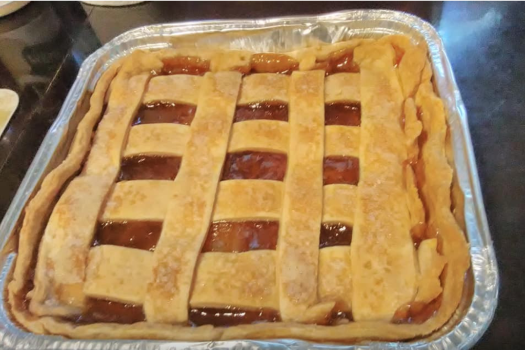 Homemade Peach Cobbler Recipe Image