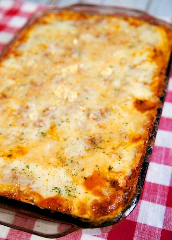 THE BEST BAKED SPAGHETTI