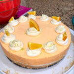 No Bake Orange Creamsicle Cheesecake ! Recipe Image