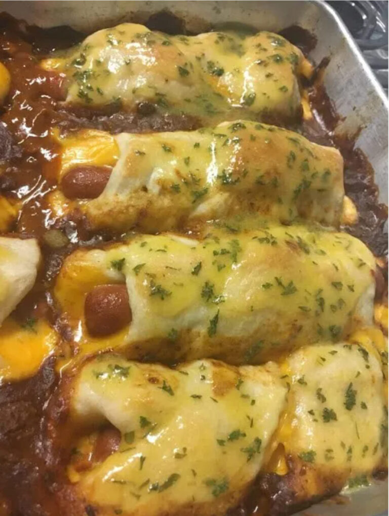 Chili Cheese Dog Casserole Recipe Image