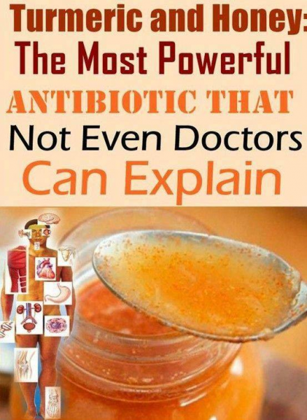 Turmeric and Honey: The Most Powerful Antibiotic That not even Doctors Can Explain