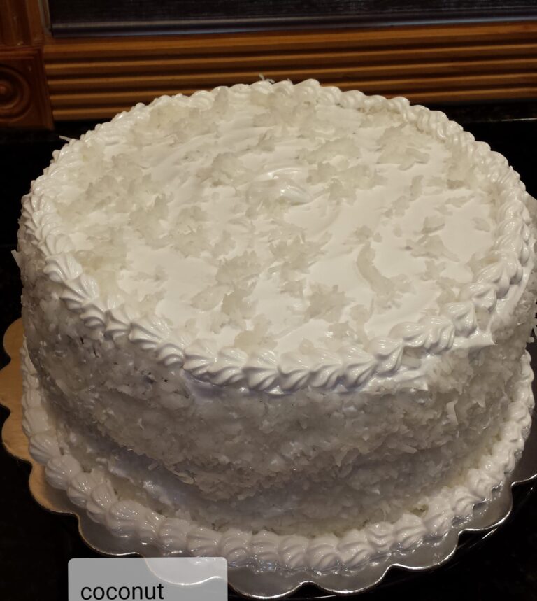 Coconut Cake with Seven-minute Frosting Recipe Image