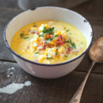 Ham and potato corn chowder Recipe Image