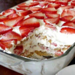 Strawberry Cream Cheese Icebox Cake Recipe Image