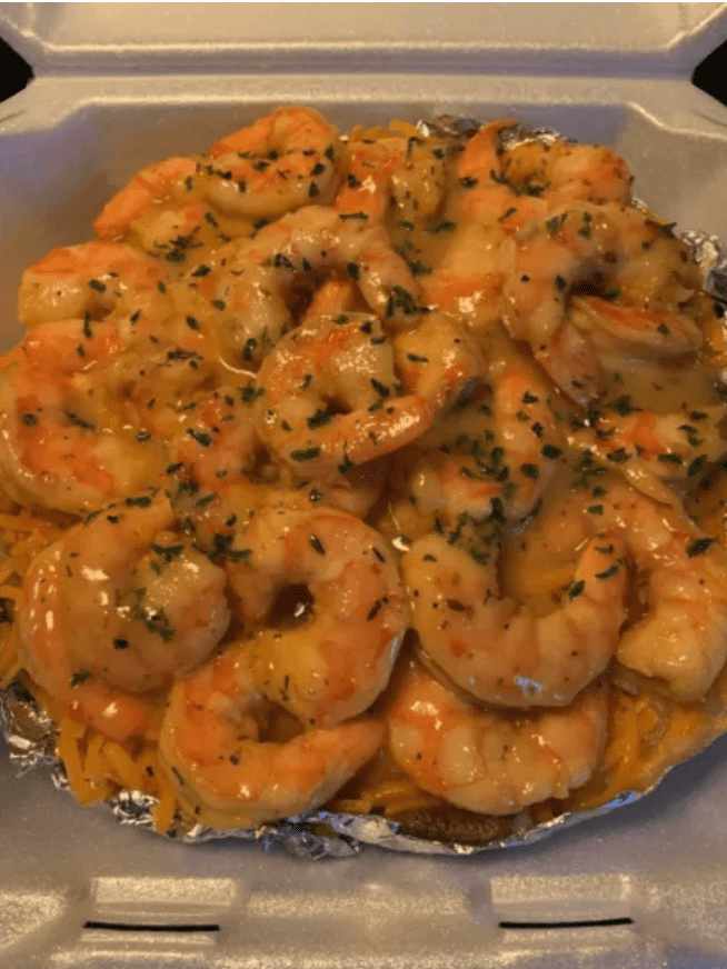 The jumbo shrimp patato