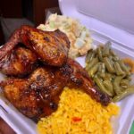 Grilled chicken and friends! Recipe Image