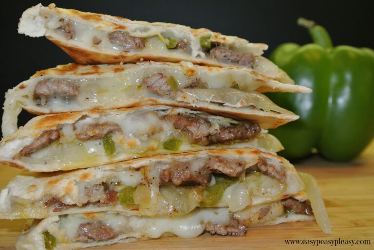 CHEESE STEAK QUESADILLAS Recipe Image