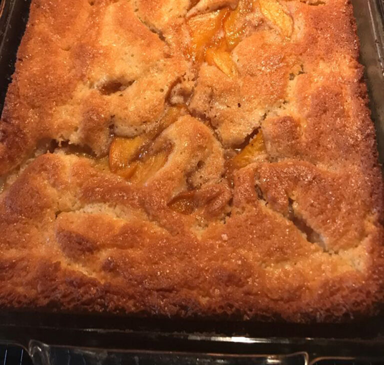 THE BEST SOUTHERN PEACH COBBLER EVER! Recipe Image