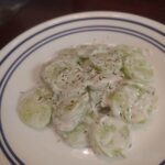 Creamy Cucumber Salad Recipe Image