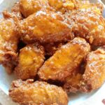 Fried Wing Flats Drizzled With Honey Lemon Pepper Recipe Image