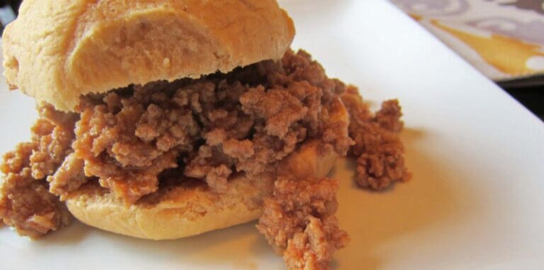 Homemade Sloppy Joes Recipe Image