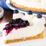 No-bake Blueberry Cheesecake Recipe Image