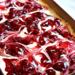 Cherry Cheesecake Surprise Layered Dessert Recipe Image