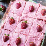 Strawberry Sheet Cake Recipe Image