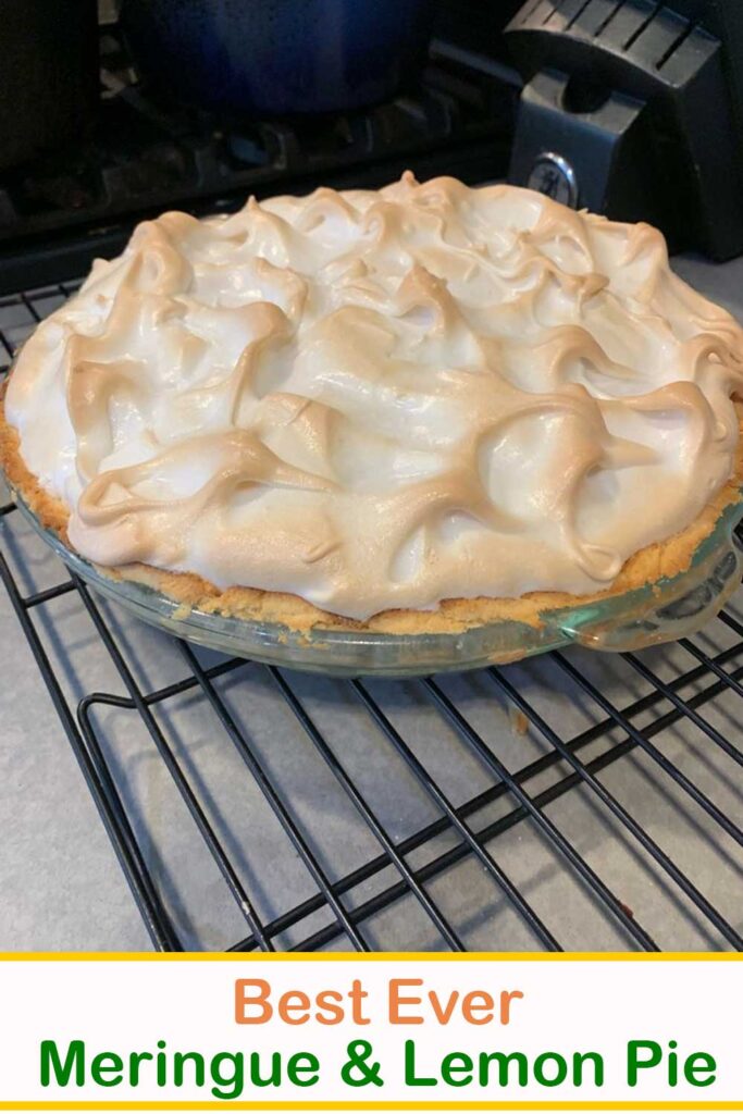 BEST EVER MERINGUE & LEMON PIE Recipe Image