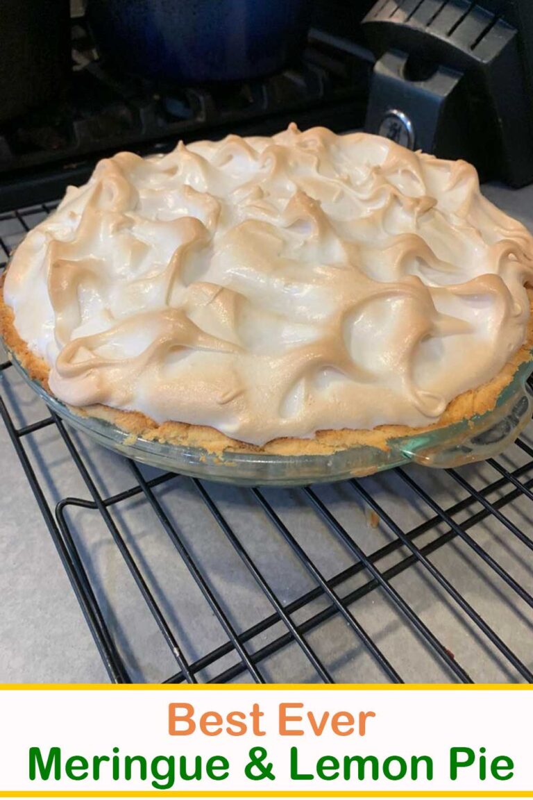 BEST EVER MERINGUE & LEMON PIE Recipe Image