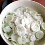 Easy Creamy Cucumber Salad Recipe Recipe Image
