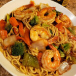 Shrimp lo mein Recipe Image