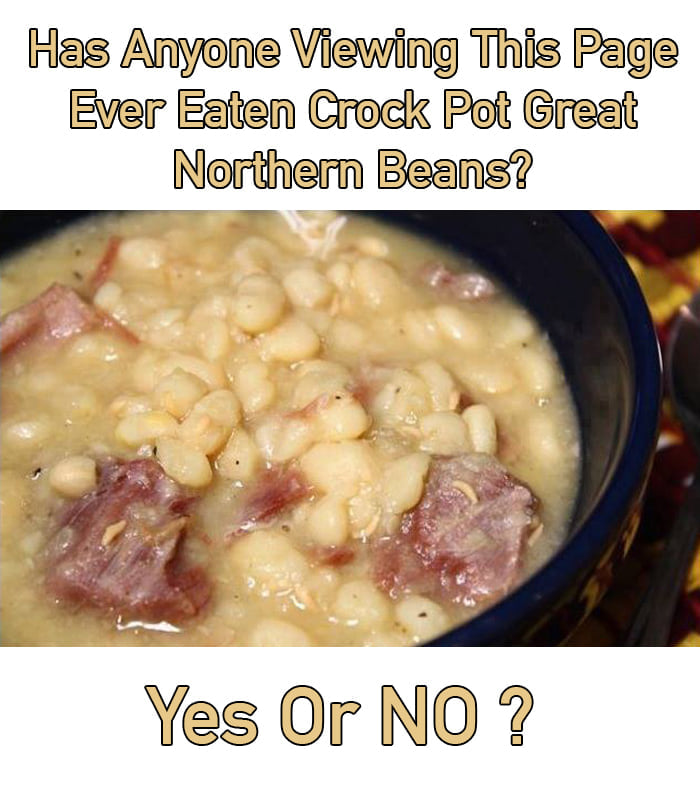 Crock Pot Great Northern Beans