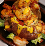Shrimp Baked Potatoes Recipe Image