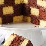 Checkerboard Cake Recipe Recipe Image