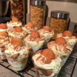 Banana Pudding Cake Cups Recipe Image