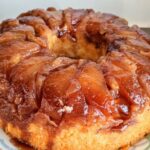 Caramel Upside Down Apple Cake Recipe Image