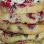 Maraschino Cherry Shortbread Cookies Recipe Image
