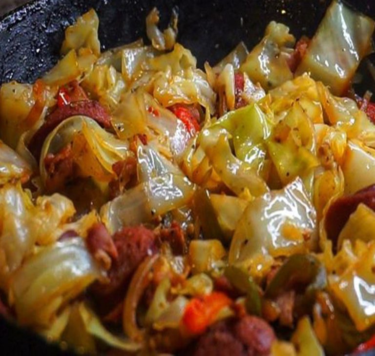 EASY FRIED CABBAGE RECIPE Recipe Image