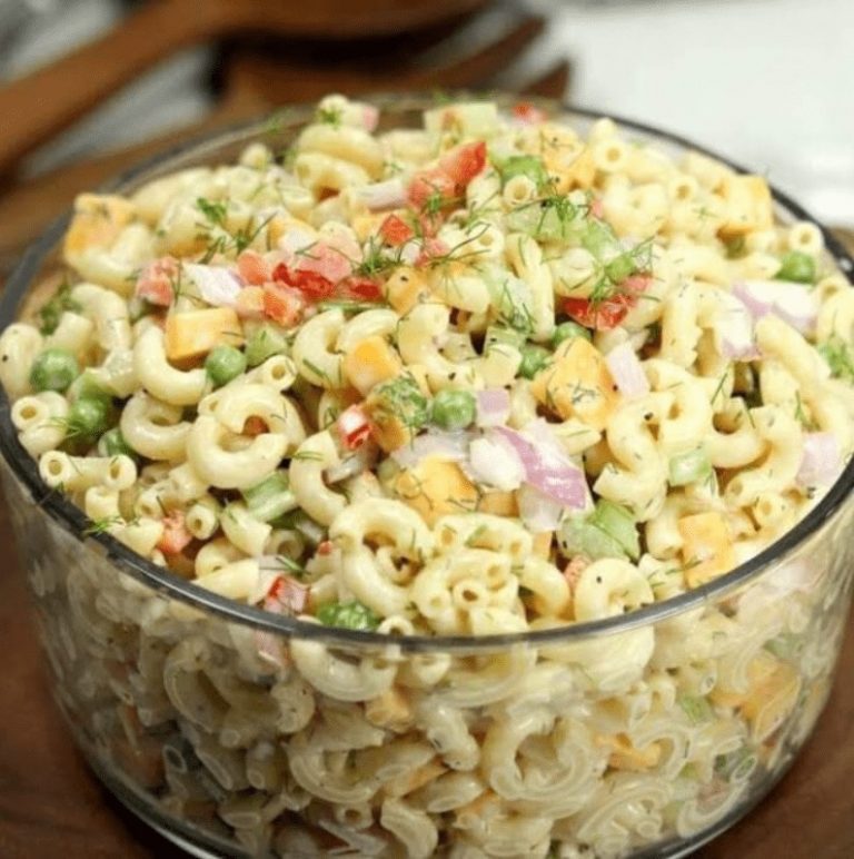 Easy Macaroni Salad Recipe Image