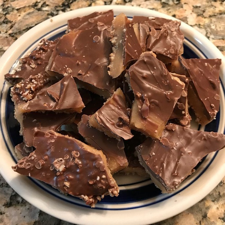 BETTER THAN ANYTHING TOFFEE RECIPE