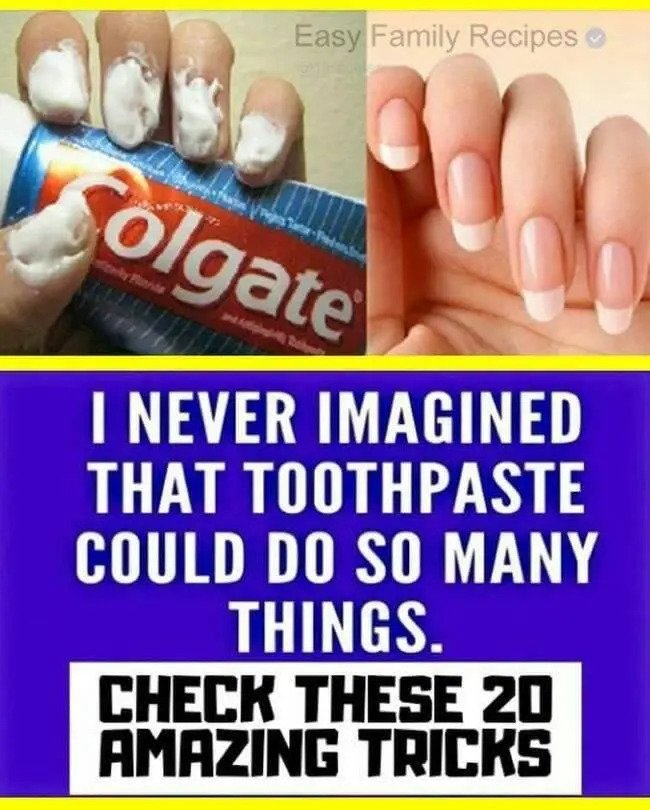 20 Amazing Toothpaste Tricks