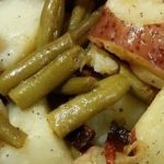 SOUTHERN GREEN BEANS, BACON, AND POTATOES Recipe Image