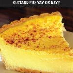 Grandma’s Old Fashioned Custard Pie Recipe Image
