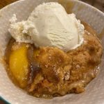 QUICK PEACH COBBLER Recipe Image
