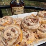 Hennessy Pecan Cinnamon Rolls Recipe Image