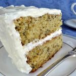 Banana Cake with Buttercream Frosting Recipe Image
