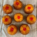 MINI PINEAPPLE UPSIDE DOWN CAKES Recipe Image