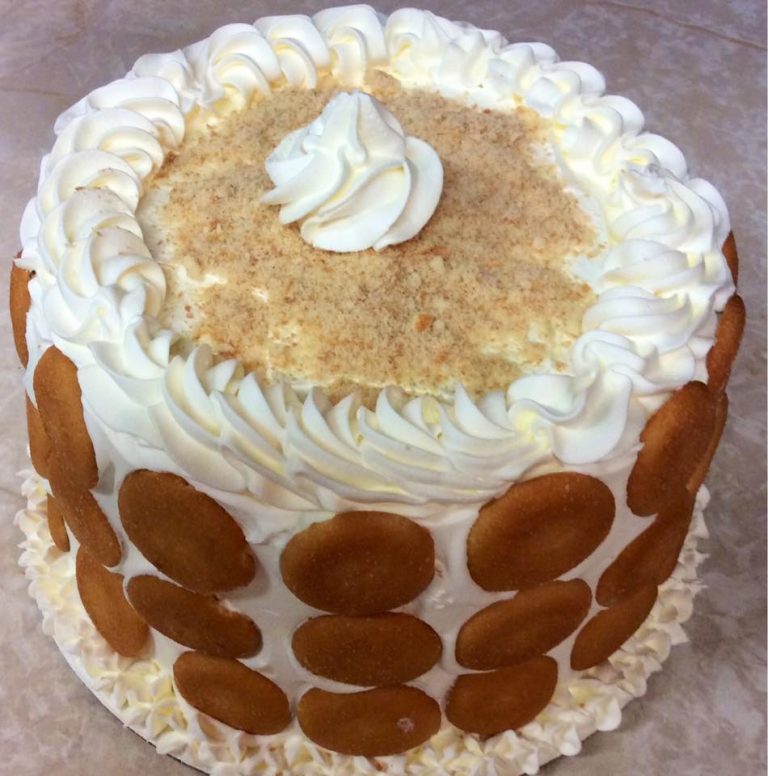 Homemade Banana Pudding Cake Recipe Image