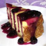 WHITE CHOCOLATE BLUEBERRY CHEESECAKE Recipe Image
