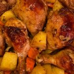 Onion Roasted Chicken Recipe Image