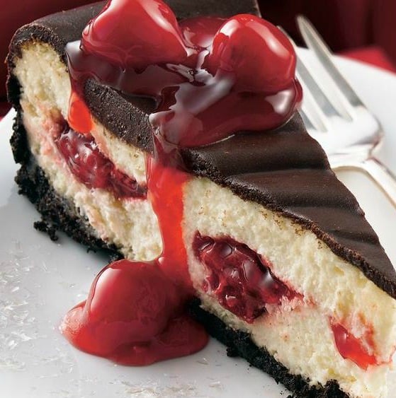 Chocolate Cherry Cheesecake