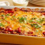 Beef Tortilla Taco Casserole Recipe Image